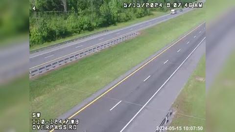 Traffic Cam Chipley: I10-MM 124.7WB-Overpass Rd Player