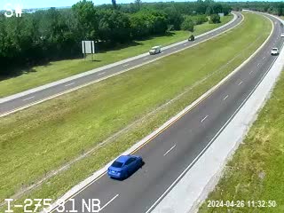 Traffic Cam I-275 N at 3.1 NB Player