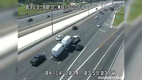 Traffic Cam Orlando: I-4 @ MM 80.9-SECURITY WB Player