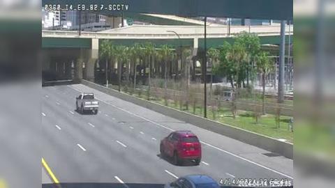 Traffic Cam Orlando: I-4 @ MM 82.7-SECURITY EB Player