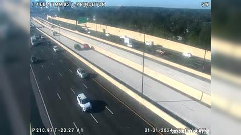 Traffic Cam Orlando: I-4 @ MM 85.1-SCCTV2 EB Player