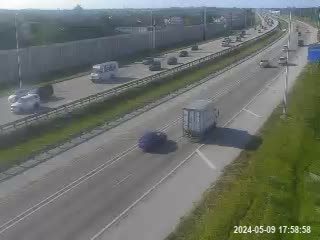 Traffic Cam Tpke MM 10.0 at Homestead Toll Player
