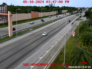 Traffic Cam (502) SR-874 at SW 122nd St Player