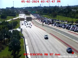 Traffic Cam (407) SR-836 at NW 87th Ave Player