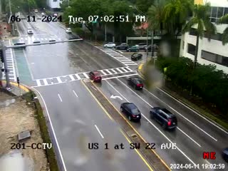 Traffic Cam US-1 at Southwest 22nd  Avenue Player