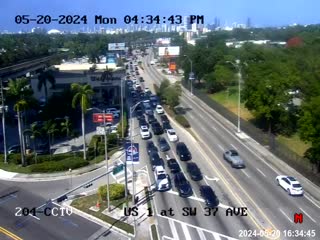 Traffic Cam US-1 at Southwest 37th  Avenue Player