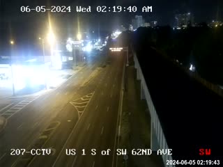 Traffic Cam US-1 South of Southwest 62nd Avenue Player