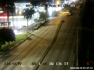 Traffic Cam US-1 at Southwest 136th Street Player