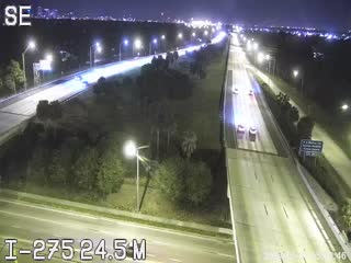 Traffic Cam I-275 median at 38th Ave N Player