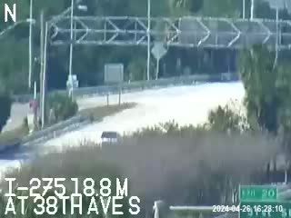 Traffic Cam I-275 median at 38th Ave S Player