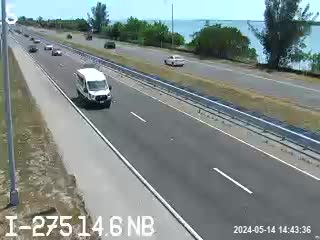 Traffic Cam I-275 N at 14.5 NB Player