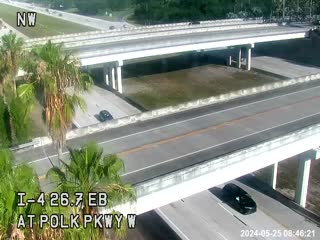 Traffic Cam I-4 at SR-570 Polk Pkwy West Player