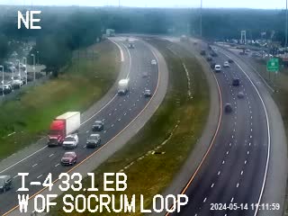 I-4 W of Socrum Loop Traffic Camera