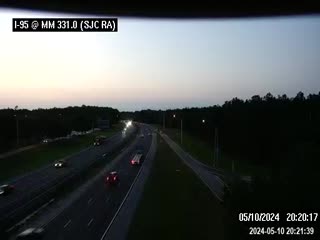 Traffic Cam I-95 @ St Johns Cty Rest Area Player