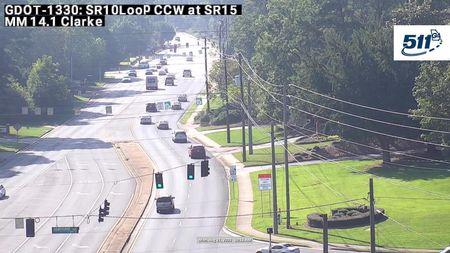 Traffic Cam Athens-Clarke County Unified Government: GDOT-CCTV-SR10-01439-CCW-01--1 Player