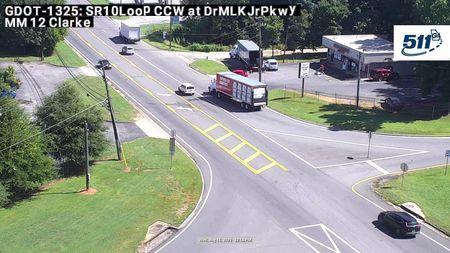 Traffic Cam Athens-Clarke County Unified Government: GDOT-CCTV-SR10-01205-CCW-01--1 Player