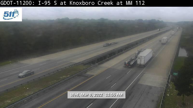 Traffic Cam Port Wentworth: GDOT-CAM-I-95 S AT MM 112 Player