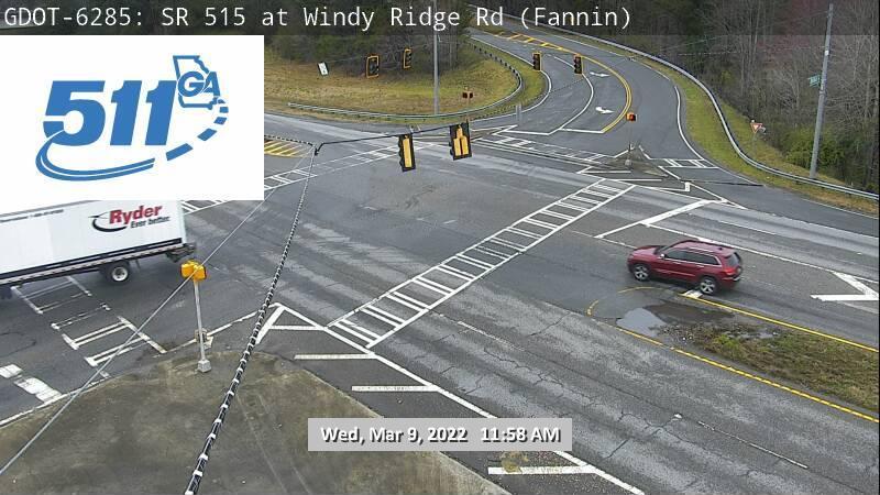 Blue Ridge: GDOT-CAM-SR-515 Traffic Camera