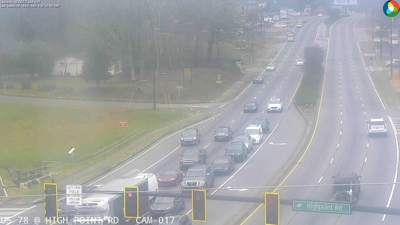 Traffic Cam Snellville: GCDOT-CAM-  Stone Mountain Hwy Player