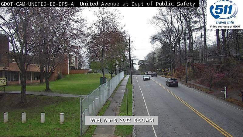 Traffic Cam Atlanta: GDOT-CAM-UNITED-EB-DPS-A Player