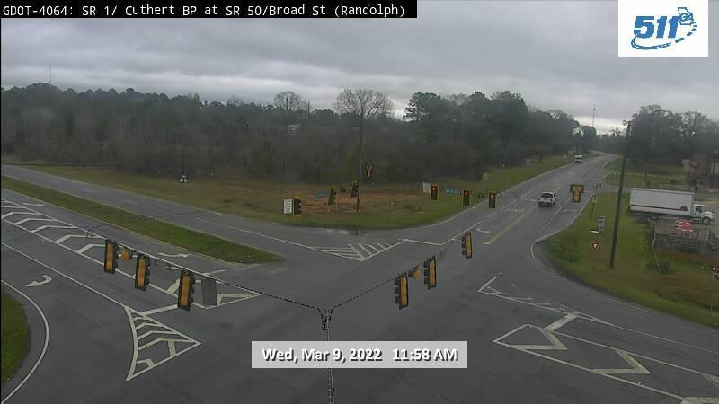 Cuthbert: GDOT-CAM-SR-. Traffic Camera