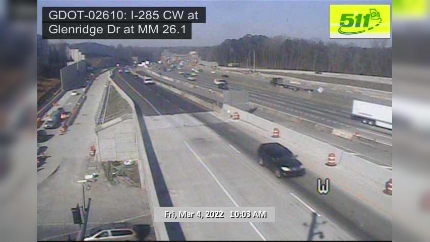 Traffic Cam Sandy Springs: GDOT-CAM- Player