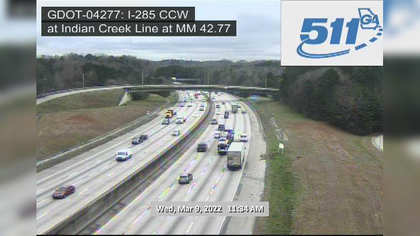 Traffic Cam GA-407 N / I-285  GDOT-CAM Player