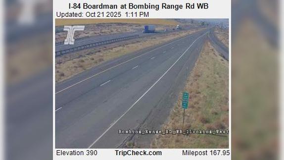 Traffic Cam Athens-Clarke County Unified Government: I-84 Boardman at Bombing Range Rd WB Player