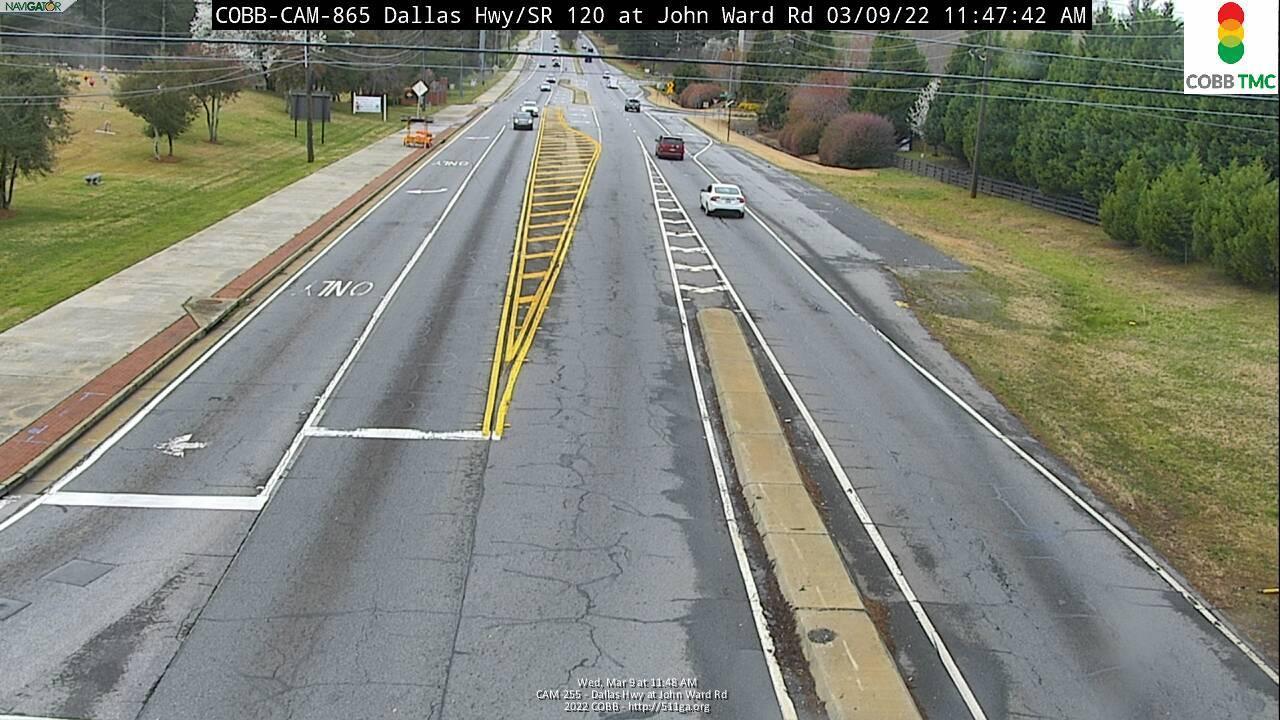 Traffic Cam SR-120 (Dallas Hwy) @ John Ward Rd Player