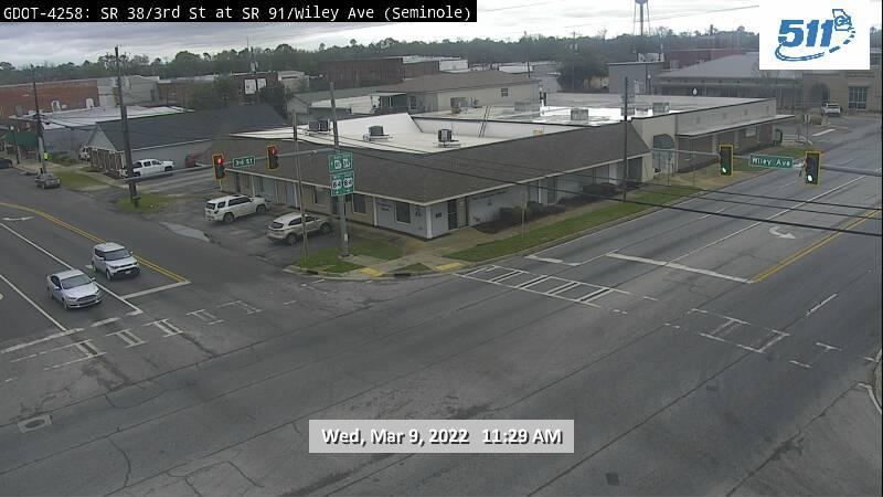 Donalsonville: GDOT-CAM-SR-. Traffic Camera