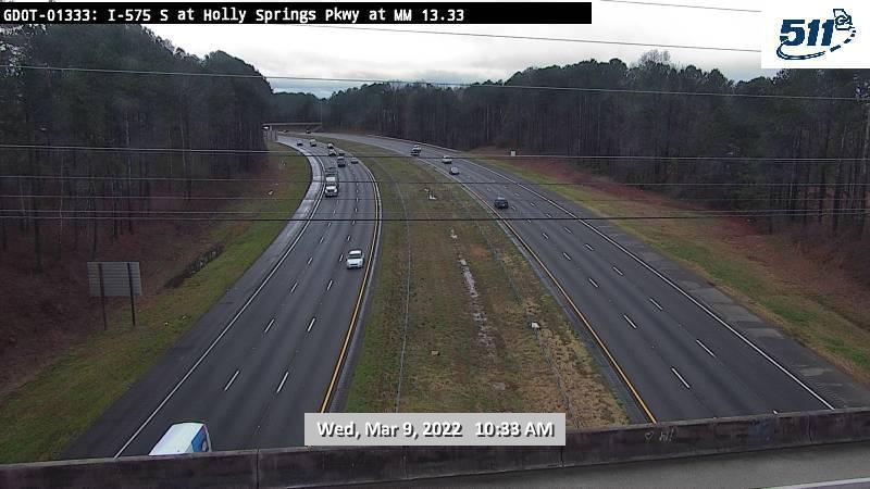 Holly Springs: GDOT-CAM- Traffic Camera
