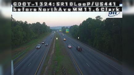 Traffic Cam Athens-Clarke County Unified Government: 104880--2 Player