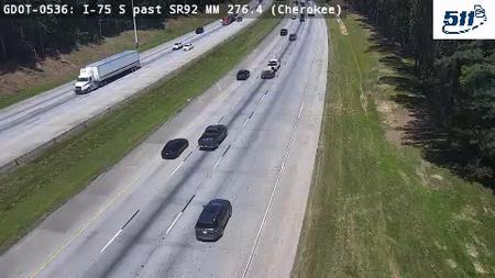 Traffic Cam Acworth: 104367--2 Player