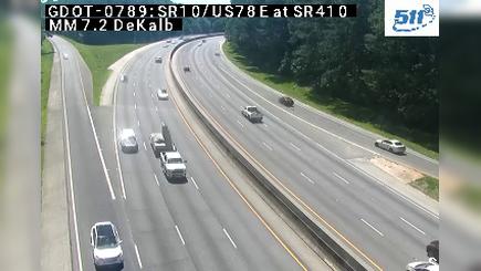 Traffic Cam Stone Mountain: 104654--2 Player