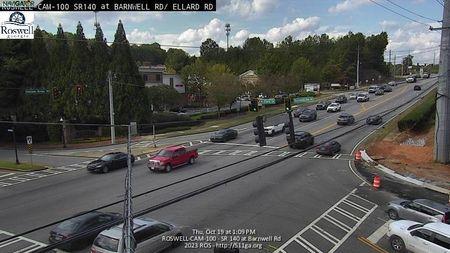 Traffic Cam Johns Creek: ROSWELL-CAM-100--1 Player