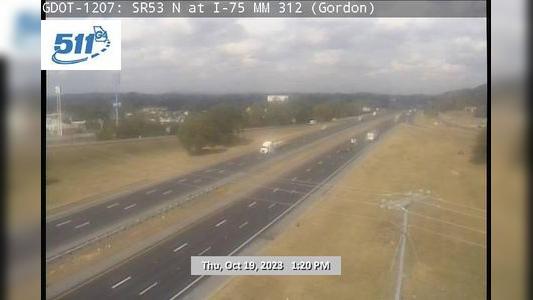 Calhoun: GDOT-CAM-I-75-312--1 Traffic Camera