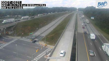 Traffic Cam Woodstock: GDOT-CAM-521--1 Player
