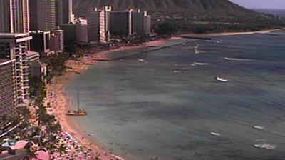 Traffic Cam Honolulu: Beach Player