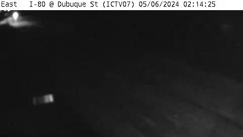 IC - I-80 @ Dubuque St (07) Traffic Camera