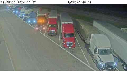 Traffic Cam Rest Area: I-80 WB MM 148 near Mitchellville Player