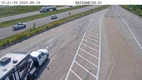 Traffic Cam Rest Area: I-80 WB MM 180 near Grinnell Player