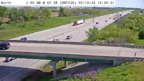 DM - I-80 @ US 65 - West (26) Traffic Camera