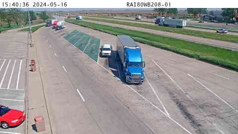 Traffic Cam Rest Area: I-80 WB MM 208 near Victor Player