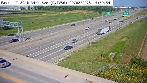 Traffic Cam DM - I-80 @ 34th Ave (56) Player