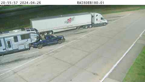 Traffic Cam Rest Area: I-80 EB MM 180 near Grinnell Player
