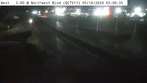 QC - I-80 @ Northwest Blvd (17) Traffic Camera