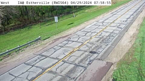 Traffic Cam Estherville: R64: East Zoom Player