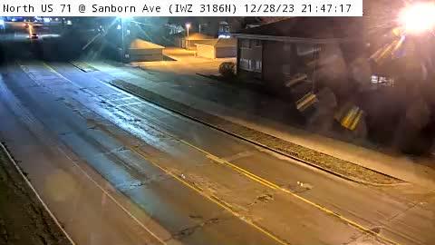 Okoboji: 3AC - US-71 @ Sanborn Ave (IWZ3186 N) Traffic Camera