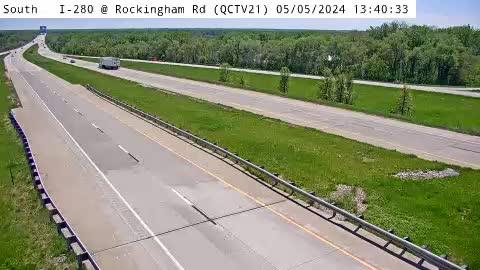 Davenport: QC - I-280 @ Rockingham Rd (21) Traffic Camera