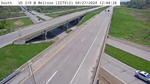 Iowa City: IC - US 218 @ Melrose (12) Traffic Camera